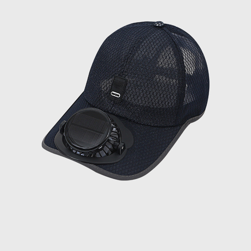 ☀️ Casquette de baseball 2-en-1 avec ventilateur solaire : une brise rafraîchissante et une visière respirante pour se protéger du soleil ! 🍃