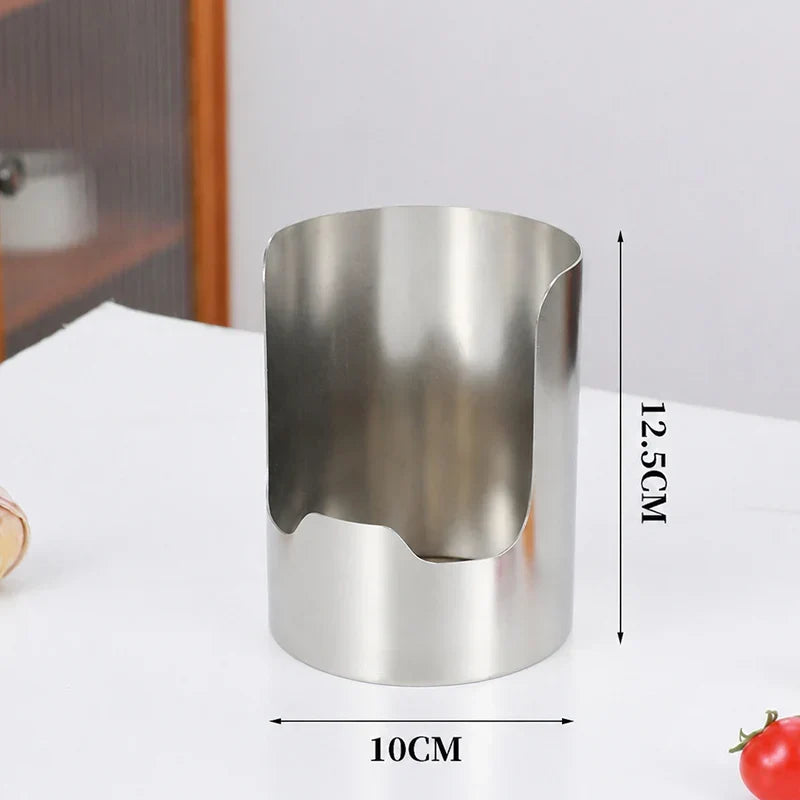 🍳 Kitchen Tidy Dock — Range-couvercles et ustensiles en acier inoxydable