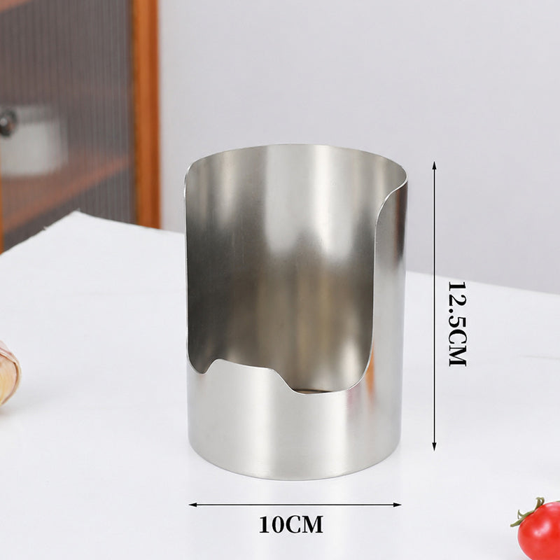 🍳 Kitchen Tidy Dock — Range-couvercles et ustensiles en acier inoxydable
