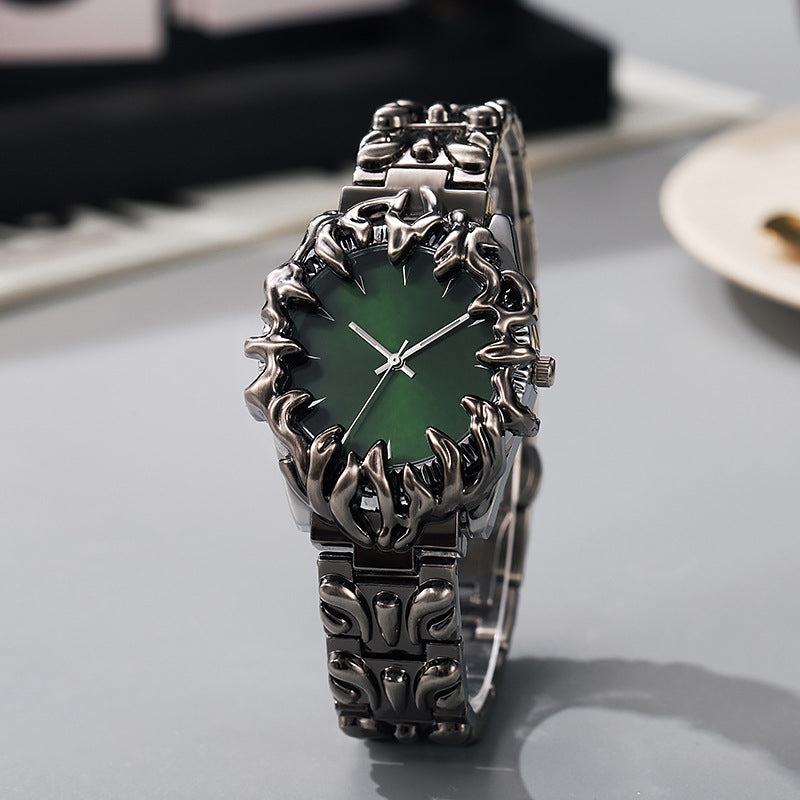 ⌚ 50 % DE RÉDUCTION POUR UNE DURÉE LIMITÉE ! ✨🦖 Montre créative en quartz en forme de griffe 🌋
