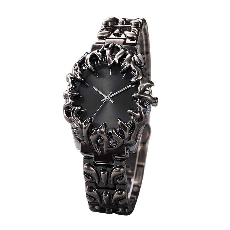 ⌚ 50 % DE RÉDUCTION POUR UNE DURÉE LIMITÉE ! ✨🦖 Montre créative en quartz en forme de griffe 🌋