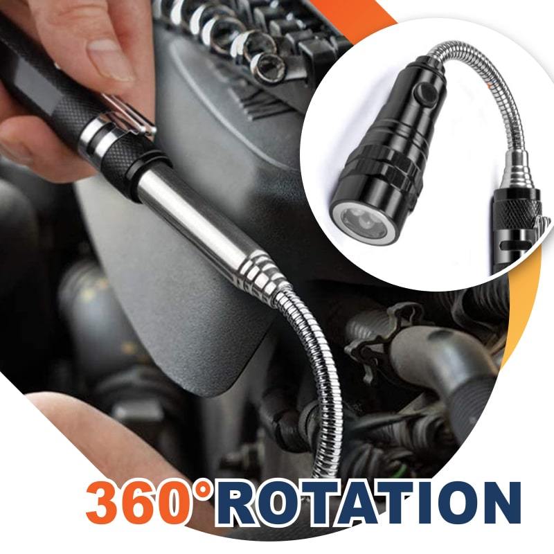 🔦50 % DE RÉDUCTION ! ✨ Allongez, éclairez et récupérez n'importe quoi en un clin d'œil ! 💡🛠️